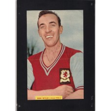 Signed picture of Ron Wylie the Aston Villa footballer.